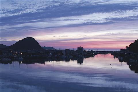 2泊目雁嶋別荘前から見渡す風景